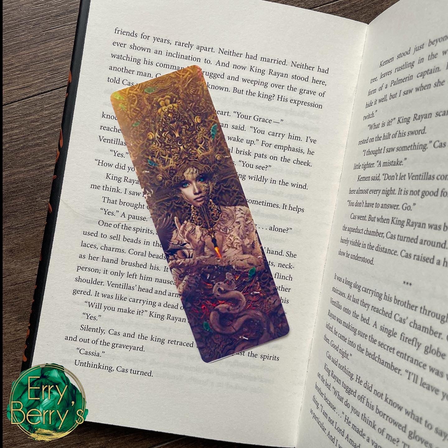 Earth and Blood bookmark