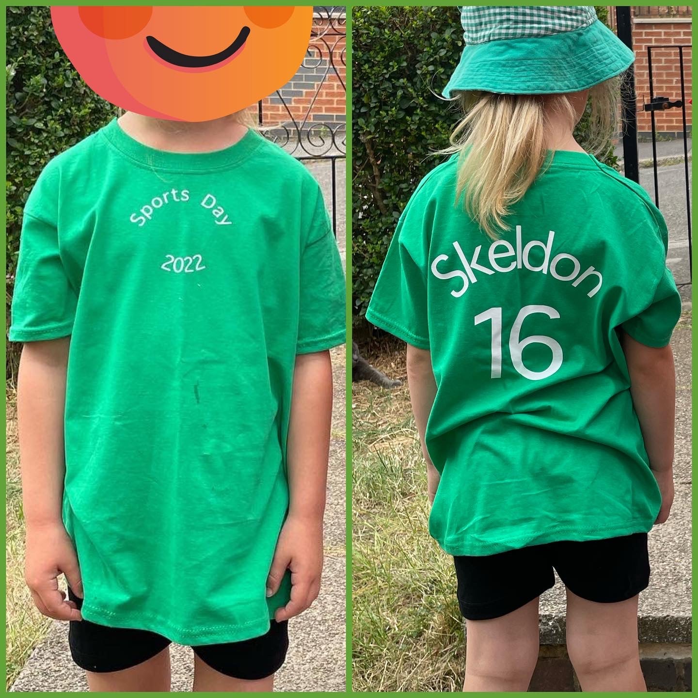 Personalised sports day tee shirts (2023)