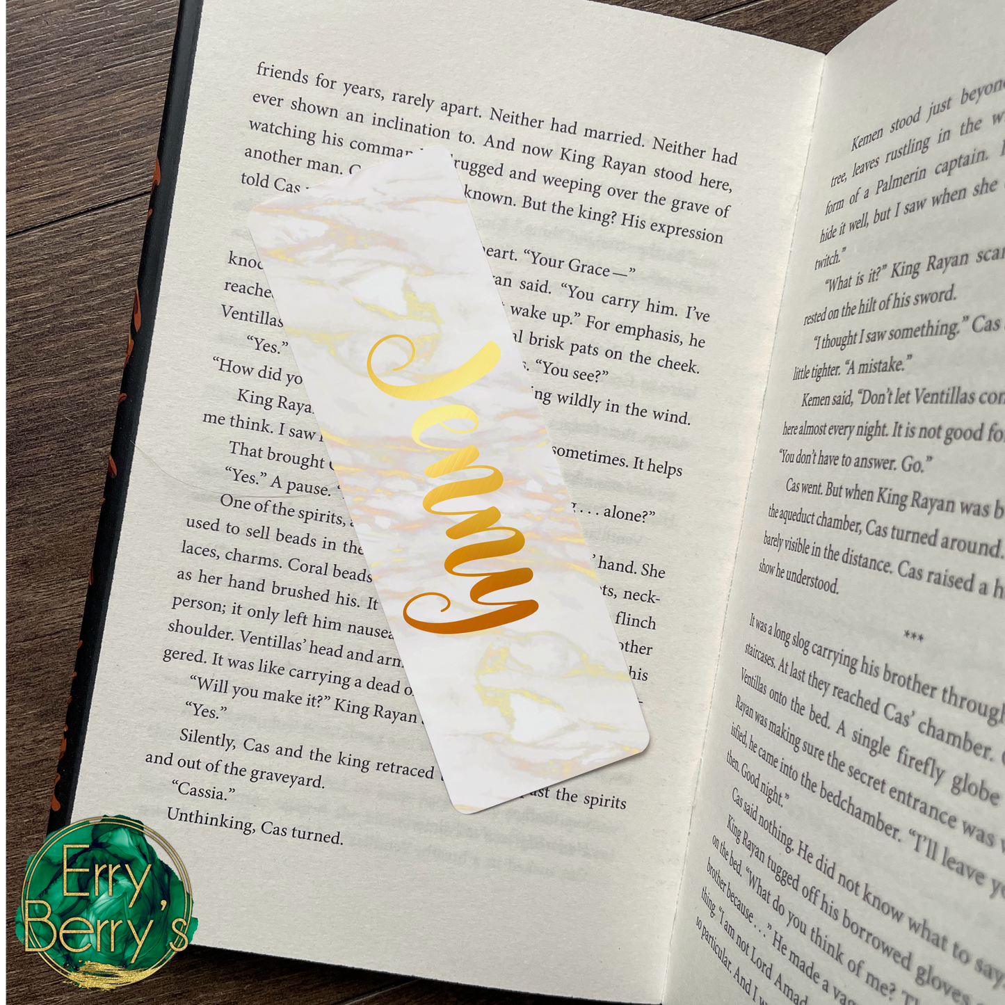 Mushroom bookmark