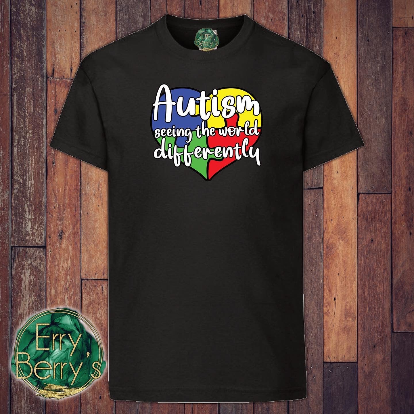 Autism seeing the world differently child’s teeshirt