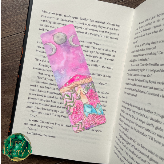 Mushroom bookmark