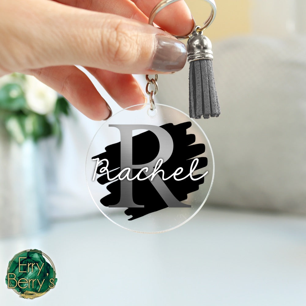 Personalised keyring