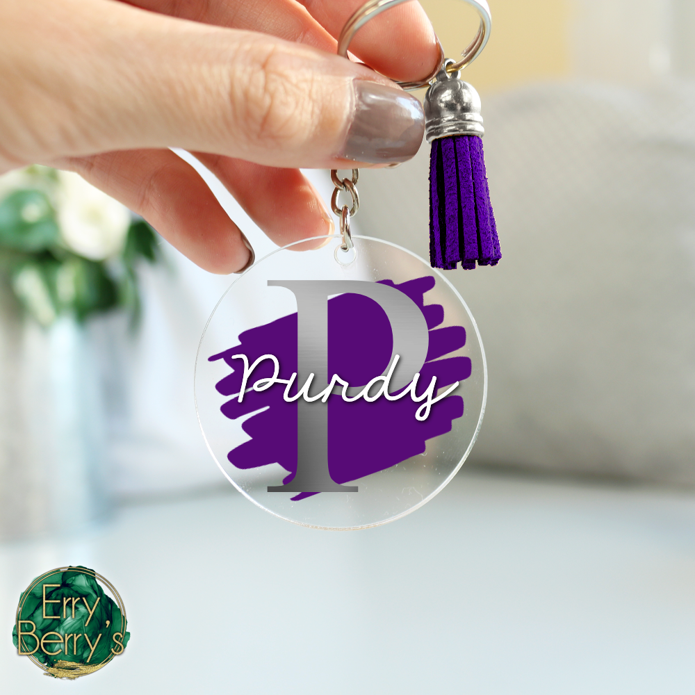 Personalised keyring