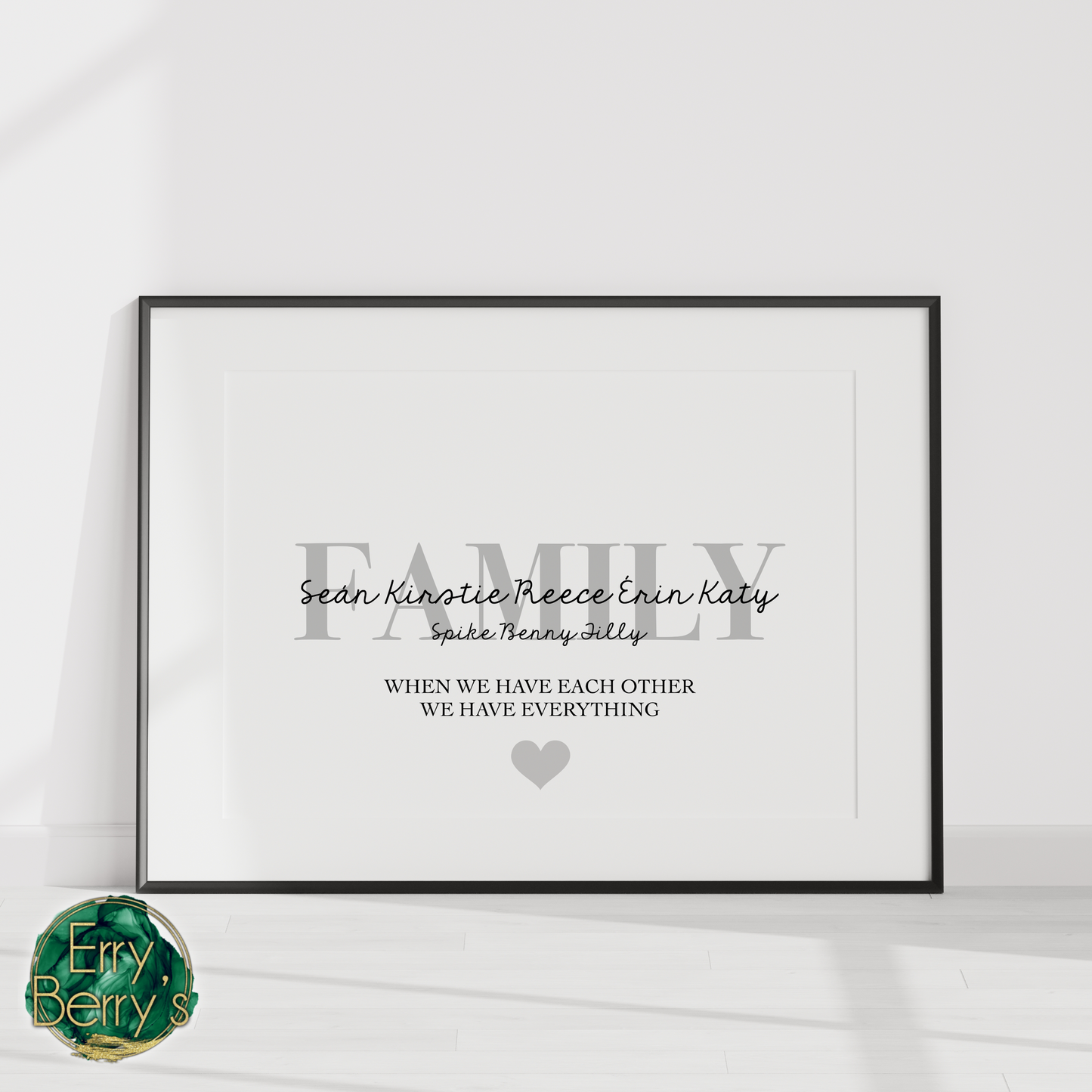 Family Print