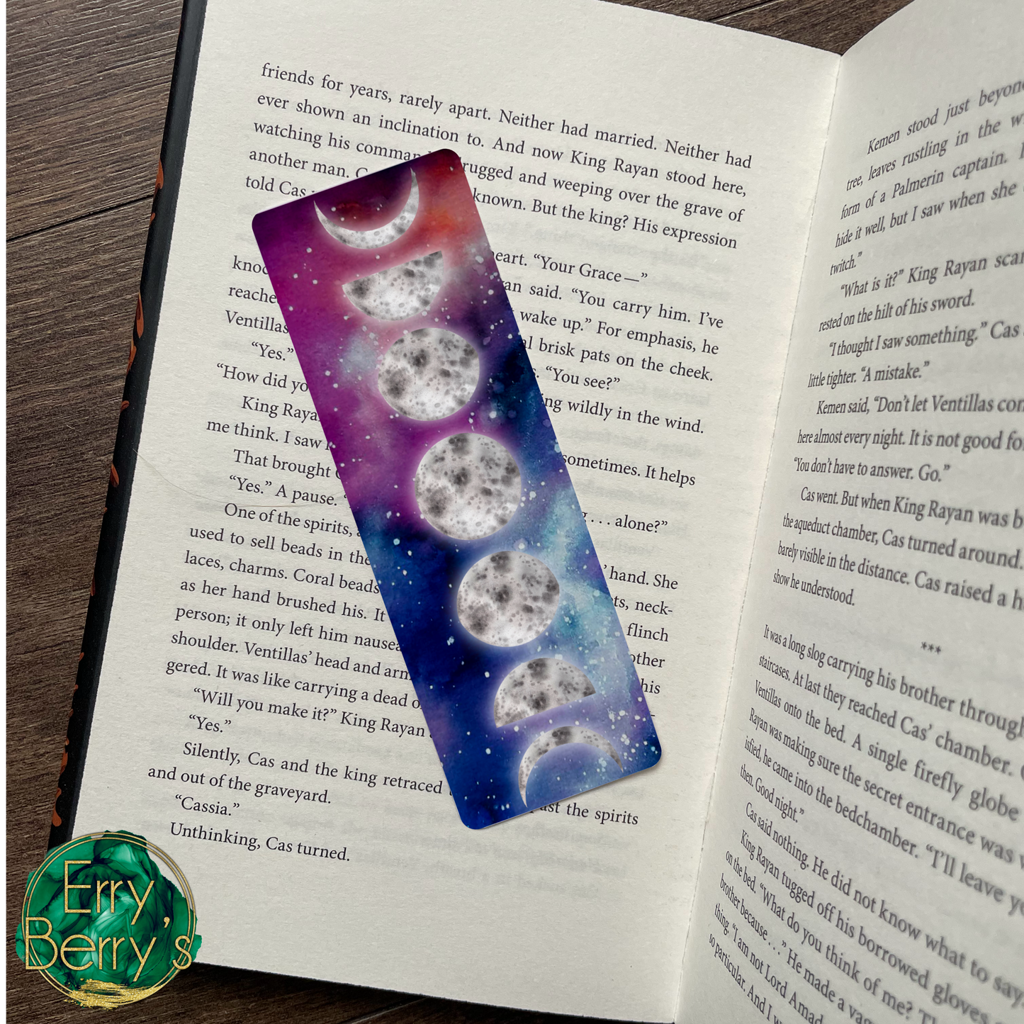 Moon Phases bookmark